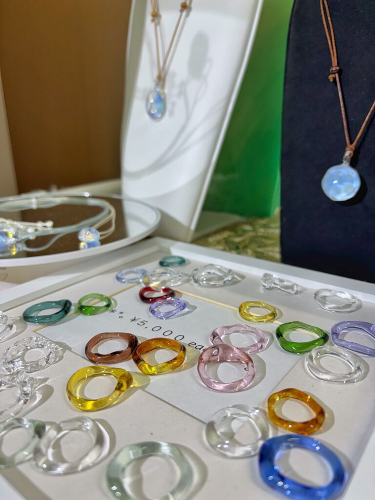nenekoko glass jewelry